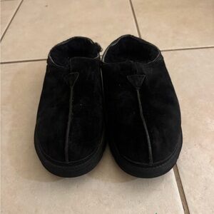UGG Black Suede Loafers